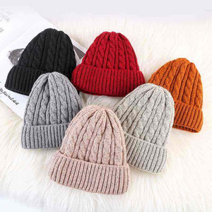 Econex Sports Super Soft 100% Acrylic Street Style Solid Embroidery <b>Beanie</b> Button Detail Unisex Adult Winter Hat for Outdoor Use - Product Image 2