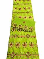 Tissu en dentelle suisse en gros, tissu en dentelle africaine, tissu en dentelle brodé, tissu en dentelle de luxe pour robes de mariée, kaftans et abayas