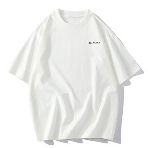 เสื้อยืดทรงหลวมแบบครอป ผ้าฝ้ายแท้ 100% ระบายอากาศได้ดี เป็นมิตรกับสิ่งแวดล้อม สไตล์ลำลอง สำหรับผู้ชาย มีสีและขนาดให้เลือกตามสั่ง ไซส์ใหญ่พิเศษ - Product Image 3