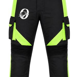 Black Neon <b>Green</b> Motorbike Pants for Men Motorcycle Protective Riding Trousers Durable Biker Gear Racing Adventure Outdoor We - Product Image 6