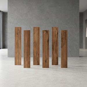 Tablones de madera natural, azulejos de cerámica de tira larga convexa 3D, el más nuevo mosaico de porcelana Kitkat, 200x1200mm, 20x120cm, azulejo de suelo mate - Product Image 6