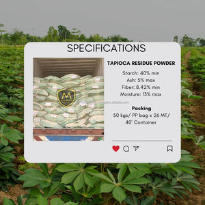Polvo de Residuos de Tapioca Premium - Polvo de Producto Derivado de Yuca para Alimentación Animal Kim Minh International, 12 Meses de Vida Útil - Product Image 3