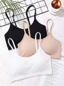 Bralette Calm Harmony para Mujer, Tejido Elástico, Ecológico, de Secado Rápido, Spandex/Algodón, Suave, con Soporte Contorneado y Equilibrado - Product Image 4