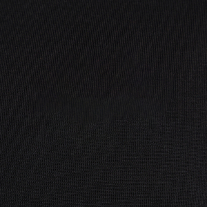 T-shirt classique noir uni en jersey 100 % coton respirant et écologique, coupe décontractée moderne, idéal pour le quotidien et la superposition - Product Image 4