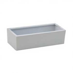 KNT Wholesale Modern Classic White with dot design FRP <b>rectangular</b> Fiberglass Durable Lightweight <b>Outdoor</b> & Indoor Floor - Product Image 1