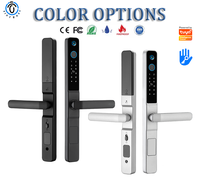 Cerradura Inteligente a Prueba de Agua Tuya Wifi Ttlock, Cerradura Biométrica con Huella Digital, Control Remoto Tuya, Cerradura Digital para Puerta de Hotel