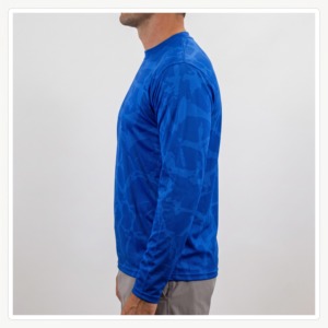 Chemise de pêche personnalisée avec sublimation, poche à capuche et logo frontal |   UPF 50+ Séchage rapide Respirant Polyester Spandex Manches longues Unisexe - Product Image 2