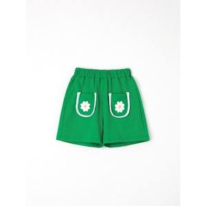 OZKIZ Pantalones Cortos Bermuda Coreanos para Niñas, 100% Algodón, Transpirables, Bordados, de Cintura Media, Moda de Verano, Venta al Por Mayor - Product Image 1