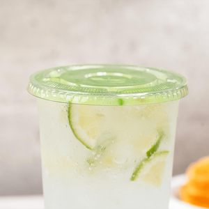 Vasos Desechables Grandes de PLA de 300 ml, Transparentes, Ecológicos, Compostables, Biodegradables, a Base de Plantas, para Bebidas Frías, a Prueba de Fugas, Libres de BPA, Reciclables BPI - Product Image 3