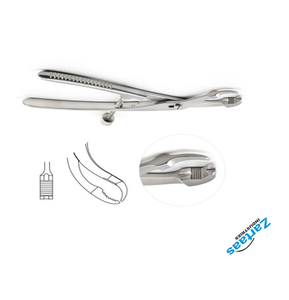 Pinzas para Huesos Verbrugge de Acero Inoxidable de Alta Calidad - Autocentrantes de 26 cm, Fabricante y Exportador de Instrumentos Quirúrgicos - Product Image 2