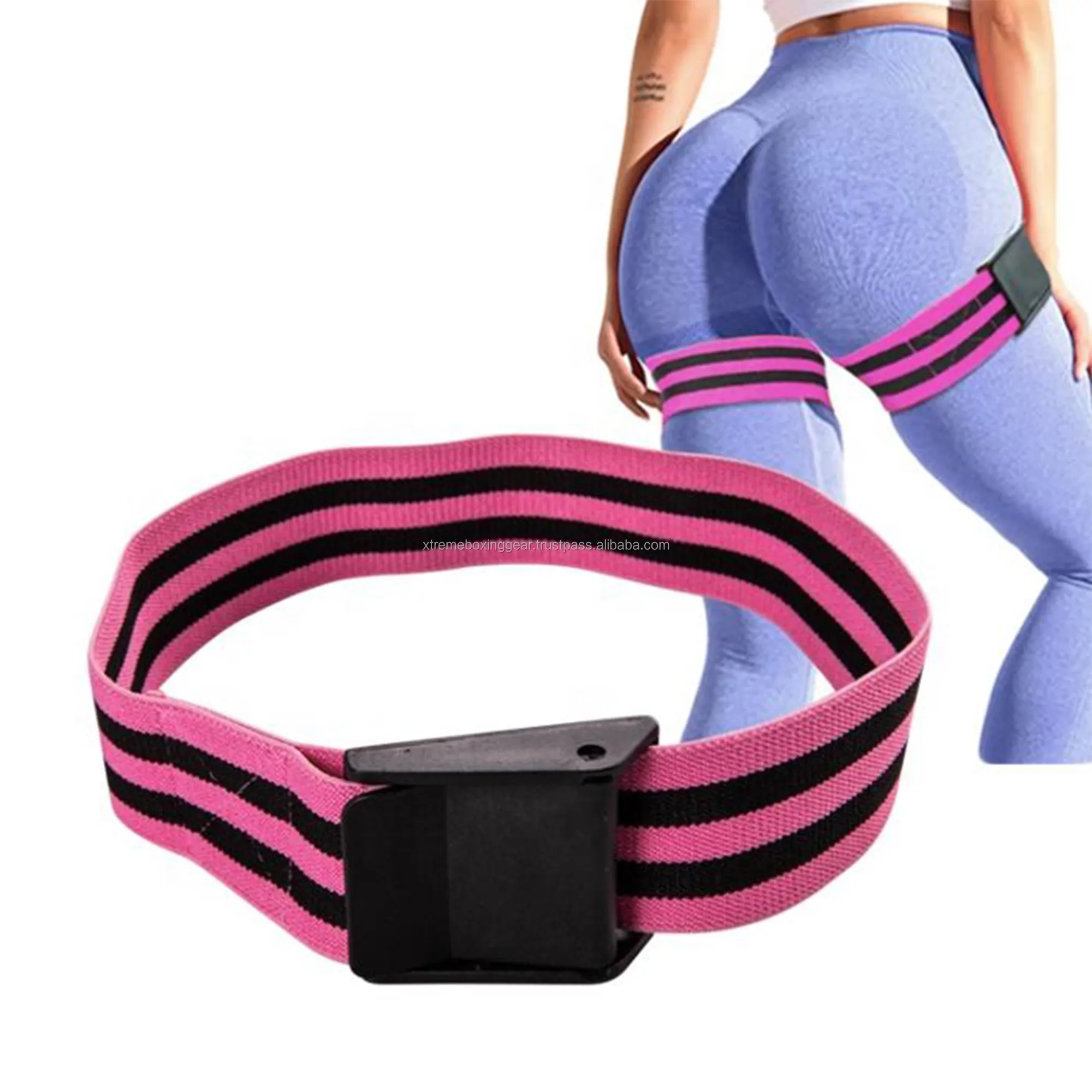 Low MOQ Custom Fitness BFR Bands Exercise Workout Stretch Weight Lifting Occlusion Training For Arm And Leg Muscle Growth Belt