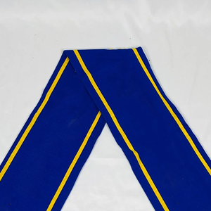 Conjunto de Bufanda Larga Acrílica y Gorro Sigma Gama Rho SGRho Azul Real Dorado |   Ropa de Invierno Personalizada con Bordado para Hermandades - Product Image 3