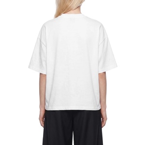เสื้อยืดคอตตอนพิมพ์โลโก้ตามสั่ง พรีเมียม ระบายอากาศดี แฟชั่นลำลอง ขายส่ง เสื้อยืดคอกลมเรียบง่ายสำหรับผู้หญิง ใส่สบายในฤดูร้อน - Product Image 3