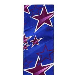 Etiquetas de la Liga de Rugby 5Kingz Sports sin Cinturón, Ligeras, Ecológicas, Duraderas, Azules con Estrellas Moradas, Artículos de Apoyo al Equipo - Product Image 4