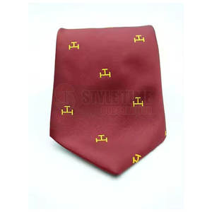 Corbata Masónica Elegante para Ceremonias con Acabado Fino y Apariencia Profesional para Reuniones Formales - Product Image 6