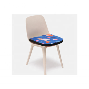 New Launch 100% Sustainable Blue Cotton Embroidered Artisan Rustic <b>Chair</b> <b>Pads</b> 18x18 Inches OEM ODM Service Hotels Home - Product Image 1