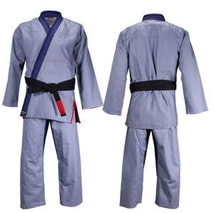 Uniformes de Judo Azules de Alta Calidad, Ropa de Entrenamiento Profesional, Diseño Personalizado, Poliéster y Algodón, Ropa Deportiva de Karate - Product Image 6