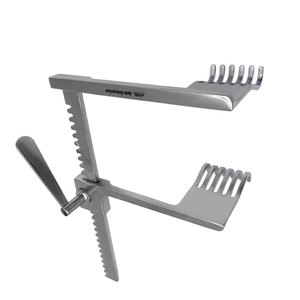 Retractor de huesos Instrumento quirúrgico ortopédico multifuncional con 6 puntas Distractor lumbar y de costillas manual para columna vertebral - Product Image 3