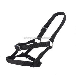 Cabestro de nailon ligero hecho a mano, cabestro de Carreras de Caballos duradero de doble costura ajustable completo y artículos de carreras ecuestres - Product Image 5