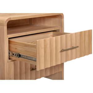Modern Wooden Bedroom Nightstand With 2 Drawers <b>Bedside</b> <b>Storage</b> Table Custom Design Wholesale Furniture - Product Image 6