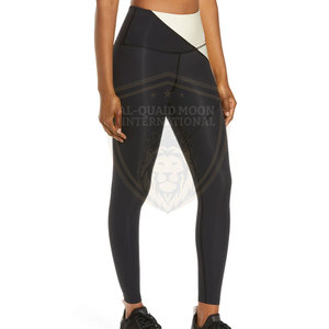 Leggings de yoga de qualité supérieure au design unique, fabrication professionnelle de premier ordre, taille élastique - Product Image 4