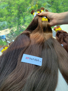 Extensiones de Cabello Virgen Remy Vietnamita al Por Mayor, 100g, Todos los Colores, 60cm/65cm de Largo, Doble Trama a Máquina - Product Image 2