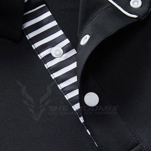 Camiseta de Punto Sólido con Diseño de Botones en la Parte Delantera, Prenda Ligera para Uso Diario con Construcción Transpirable para Clima Cálido - Product Image 5