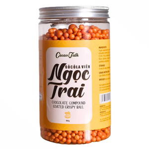 Wholesale Export Supplier Fast Shipping OEM/ODM Service HALAL Pearl Gold Compound Chocolate Crispy Balls Cocoa Decorating Cakes - Product Image 1