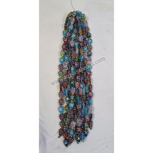 Cuentas de cristal bohemias al por mayor, baratas, estilo indio antiguo, de cristal lampwork, sueltas, para la fabricación de collares y joyería. - Product Image 5