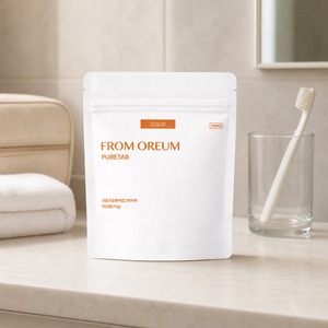 [FROM OREUM] ยาสีฟันเม็ดรสส้ม ชนิดเติม กลิ่นส้มเชจู พกพาสะดวก - Product Image 5