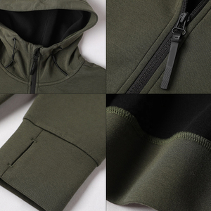 Ensemble de survêtement d'hiver pour homme de qualité supérieure, coupe classique, 100% coton, respirant, séchage rapide, style hip-hop - Product Image 6