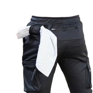 Men's <b>Brown</b> Sweatpants Elastic Waist Drawstring Casual <b>Joggers</b> Midweight Knitted Autumn Wear - Product Image 4