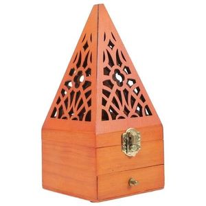 Quemador de Incienso de Bambú, Mubkhar Árabe, Porta Incienso Ecológico Antiolor, Fragancia Árabe Tradicional, Decoración para el Hogar - Product Image 2