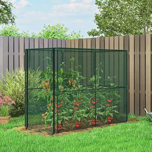 Tenda Protettiva per Piante con Cerniera, Rete da Giardino, Gabbia per Colture di Verdure, Fiori e Frutta, Protezione Verde dagli Animali - Product Image 2
