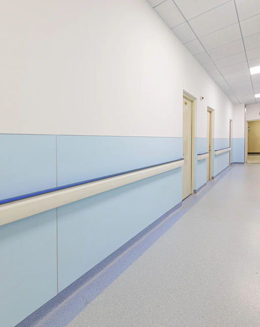 Antibacterial Hospital Grade PVC Sheet for Hospital/clinic/healthcare Wall Decoration 1.0 to 3.0mm Thick PVC Viny Covering