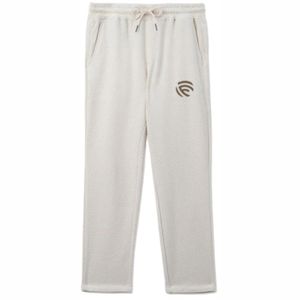 PANTALON CASUAL EN TRICOT JACQUARD POUR HOMME BEIGE - Product Image 1