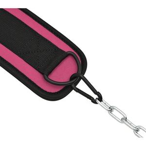 Cinturón de Pesas con Cadena para Levantamiento de Pesas, Dominadas y Flexiones, Cinturones de Levantamiento de Pesas Acolchados de Neopreno de Alta Comodidad - Product Image 3