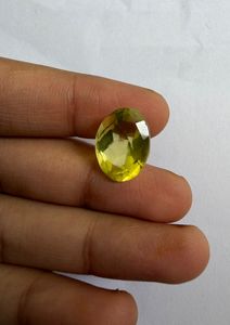 Cuarzo Limón Amarillo Facetado Natural Suelto al por Mayor Proveedor India Alta Calidad Piedra de Nacimiento Curativa a Granel AFFECTION GEMS - Product Image 1