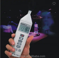 Sonometre numérique de qualité industrielle CENTER, plage 32~130 dB, précision 1,5 dB, pour la surveillance des décibels audio, mesure calibrée