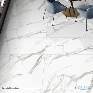 Baldosas de Porcelana Vitrificada de Lujo para Piso, 600x1200 mm, Decoración de Piedra para Habitaciones, Satvario, Superficie Pulida y Esmaltada, Estilo Mármol - Product Image 5