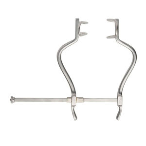 Rétracteur abdominal Gosset 140 mm à bras courbés en acier inoxydable, instrument chirurgical par Dentavex - Product Image 5