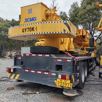 Grue sur camion Xugong 70 tonnes d'occasion de marque réputée – Grue de levage haute performance