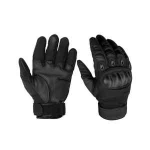 Gants de sauvetage en cuir de chèvre et de vache pour la descente en rappel rapide, gants tactiques d'escalade en corde - Product Image 1
