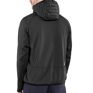 Chaqueta Acolchada con Capucha para Hombre, Cortavientos, Relleno de Poliéster, Invierno, Casual, Cierre de Cremallera, Cuello Alto, Corte Ajustado, Largo Regular - Product Image 6