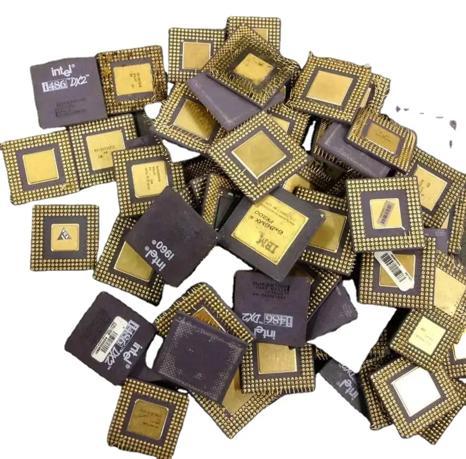 Großhandel Keramik CPU Schrott mit Golds tiften/Intel 186 /286/386/486/Intel Pentium Pro Keramik CPU Schrott zum Verkauf günstigen Preis