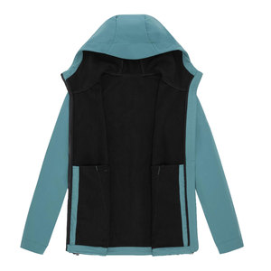 Veste Softshell d'hiver imperméable et coupe-vent pour l'extérieur, design OEM, séchage rapide, respirante, durable, légère, coupe-vent - Product Image 4