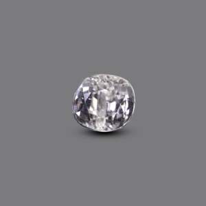 Luxury 3.9 Carat Lab-Created White Zircon Loose Gemstone for Fine Jewelry - Product Image 1