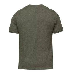 T-shirt de sport pour homme 100% coton tricoté coupe classique col rond manches courtes respirant séchage rapide style urbain - Product Image 3