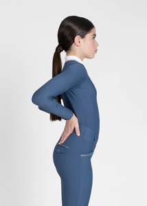 Base layer d'équitation pour enfants en tissu extensible doux, coupe confortable, best-seller - Product Image 5