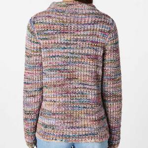 Pull tricoté pour femme pour temps froid - Pull d'hiver épais et chaud - Haut en tricot lourd doux et respirant pour femme 2026 - Product Image 3